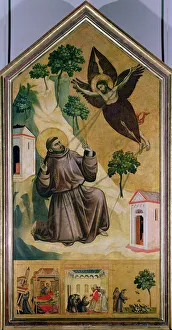 St. Francis Receiving the Stigmata, c.1295-1300 (tempera on panel) St. Francis Receiving the Stigmata, c.1295-1300 (tempera on panel)