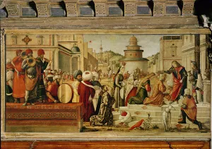 St. George Baptising the Gentile, 1501-07 (oil on canvas) St. George Baptising the Gentile, 1501-07 (oil on canvas)
