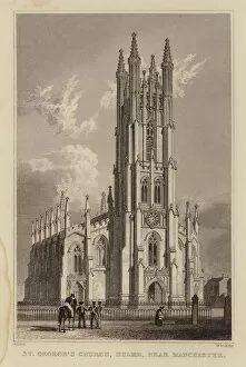 Thomas (after) Allom Gallery: St Georges Church, Hulme, near Manchester (engraving)