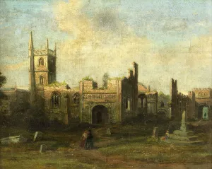 St James's Church and Priory, 1630 (oil on canvas) St James's Church and Priory, 1630 (oil on canvas)