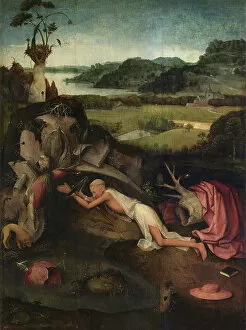 Hieronymus Bosch Gallery: St. Jerome, 1500 (oil on panel)
