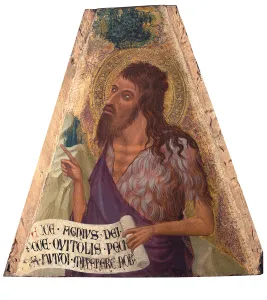 St. John the Baptist, 1337-42 (tempera on panel) St. John the Baptist, 1337-42 (tempera on panel)