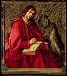 St. John the Evangelist, from the St. Thomas altarpiece St. John the Evangelist, from the St. Thomas altarpiece