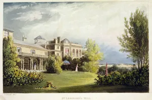 St. Leonard's Hill, from Ackermann's Repository of Arts St. Leonard's Hill, from Ackermann's Repository of Arts