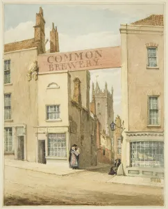St Mark's Lane and Church (pencil & w/c on paper) St Mark's Lane and Church (pencil & w/c on paper)