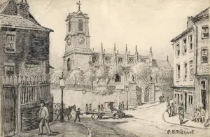 St. Mary's Church, Gateshead 1926 (pencil on paper) St. Mary's Church, Gateshead 1926 (pencil on paper)
