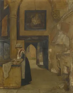 St. Mary's Hall, Coventry, 1890 (oil on canvas) St. Mary's Hall, Coventry, 1890 (oil on canvas)