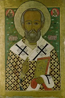 Images Dated 20th September 2006: St. Nicholas (oil on panel)