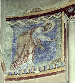 St. Paul and the Viper, in St. Anselm's Chapel (mural) St. Paul and the Viper, in St. Anselm's Chapel (mural)