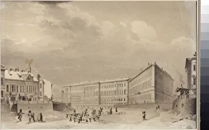 St. Petersburg. The General Staff building on the Moika River embankment, by Sadovnikov St. Petersburg. The General Staff building on the Moika River embankment, by Sadovnikov