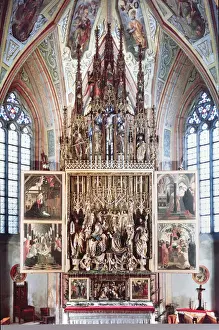 The St. Wolfgang Altarpiece (second opening) 1471-81 (photo) The St. Wolfgang Altarpiece (second opening) 1471-81 (photo)