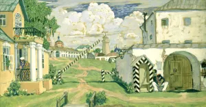 Stage design for Alexander Ostrovskys play The Fiery Heart, 1911 Stage design for Alexander Ostrovskys play The Fiery Heart, 1911