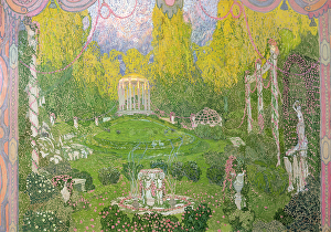 Stage design for opera Orpheo ed Euridice by Christoph Gluck (1714-87) 1911 Stage design for opera Orpheo ed Euridice by Christoph Gluck (1714-87) 1911