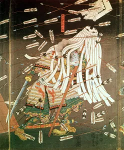 The Last Stand of the Kusanoki Clan, the Battle of Shijo Nawate, 1348, c The Last Stand of the Kusanoki Clan, the Battle of Shijo Nawate, 1348, c