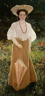 Modernist Art Gallery: Standing Woman; Femme Debout, 1906 (oil on canvas)