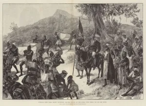 Stanley's Emin Pasha Relief Expedition leaving Matadi, on the Congo Stanley's Emin Pasha Relief Expedition leaving Matadi, on the Congo