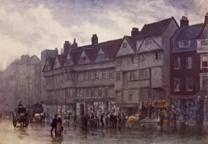 Staple Inn, Holborn, 1884 (colour litho)