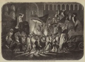 State Procession of the King of Delhi (engraving) State Procession of the King of Delhi (engraving)