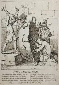 The State Tinkers, published by William Humphrey in 1780 (etching) The State Tinkers, published by William Humphrey in 1780 (etching)