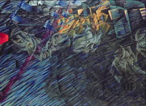States of Mind: Those Who Go, 1911 (oil on canvas) States of Mind: Those Who Go, 1911 (oil on canvas)