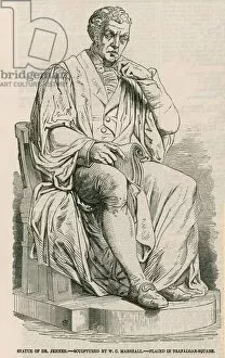 Statue of Dr Jenner (engraving)