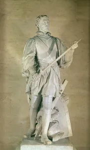 Statue of Pierre du Terrail (1476-1524) Chevalier de Bayard, 1787 (stone) Statue of Pierre du Terrail (1476-1524) Chevalier de Bayard, 1787 (stone)