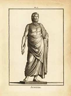 Classical Art Gallery: Statue of the Roman god Jupiter