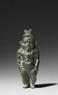 Statuette of Bes, 525-30 BC (solid cast bronze) Statuette of Bes, 525-30 BC (solid cast bronze)