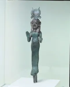 Statuette of a Phoenician goddess, from the Phoenician coast, c Statuette of a Phoenician goddess, from the Phoenician coast, c