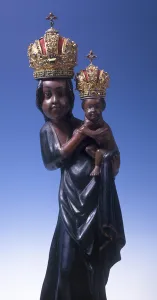 Statuette of the Virgin Mary of Svata Hora, c.1348 (polychrome pear wood) Statuette of the Virgin Mary of Svata Hora, c.1348 (polychrome pear wood)