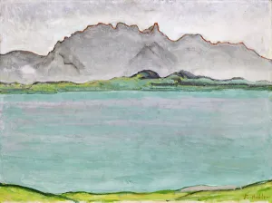 The Stockhorn Mountains and Lake Thun, 1911 (oil on canvas) The Stockhorn Mountains and Lake Thun, 1911 (oil on canvas)