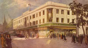 High Street Gallery: A stone building covering an island site in the centre of Nottingham, One of the 237 Stores