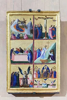 Lamentation Gallery: Stories of Jeus Christ, 14th century (tempera on panel)