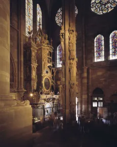 Strasbourg Cathedral: the clock (Bas Rhin 67) Strasbourg Cathedral: the clock (Bas Rhin 67)