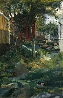 Street in Brekkesto, 1913-15