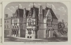 Street-Houses in Banbury, Mr W Wilkinson, Architect (engraving) Street-Houses in Banbury, Mr W Wilkinson, Architect (engraving)