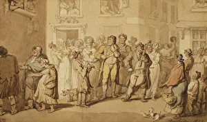 Street Musicians, 1823 (pen and ink and watercolour) Street Musicians, 1823 (pen and ink and watercolour)