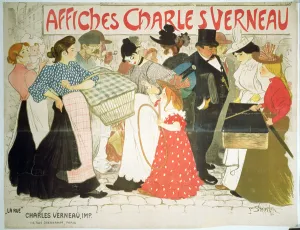 The Street, poster for the printer Charles Verneau, 1896 (colour litho) The Street, poster for the printer Charles Verneau, 1896 (colour litho)