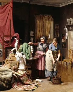 Artists Studio Gallery: In the Studio, 1882 (oil on canvas)