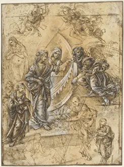 Study for the Adoration of the Shepherds (pen and wash) Study for the Adoration of the Shepherds (pen and wash)