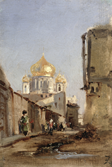 Study of Tobolsk, 1842 (oil on canvas) Study of Tobolsk, 1842 (oil on canvas)