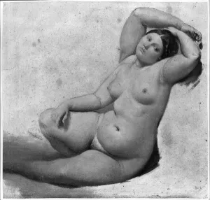 Study for the Turkish Bath (graphite on paper) (b/w photo) Study for the Turkish Bath (graphite on paper) (b/w photo)