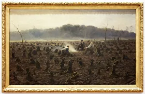 Common Life Gallery: The Stumps (Les Souches) (oil on canvas)
