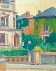Suburbia Gallery: Suburban Street, 1913-14 (oil on canvas)