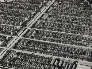 Suburbia Gallery: Suburban streets (b / w photo)