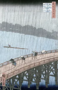 Sudden Shower over Shin-Ohashi Bridge and Atake (Ohashi Atake no Yudachi), from the Sudden Shower over Shin-Ohashi Bridge and Atake (Ohashi Atake no Yudachi), from the
