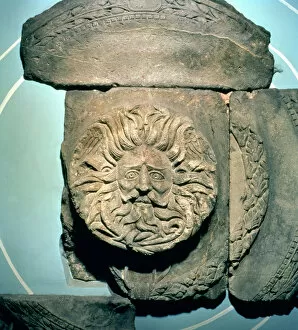 Images Dated 23rd August 2006: Sul, a native British god, Roman period (stone)