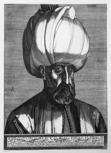 Suleiman the Magnificent, engraved in Constantinople, 1559 (engraving) Suleiman the Magnificent, engraved in Constantinople, 1559 (engraving)