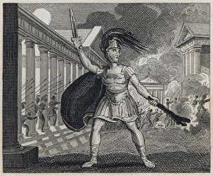 Sulla setting fire to Rome, 88 BC (engraving) Sulla setting fire to Rome, 88 BC (engraving)