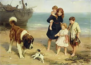 19th Century European Art Gallery: Summer Fun, 1915 (oil on canvas)